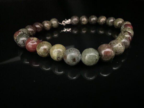 Dragon Bloodstone bracelet
