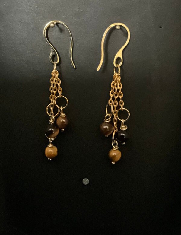 Tiger Eye Earrings