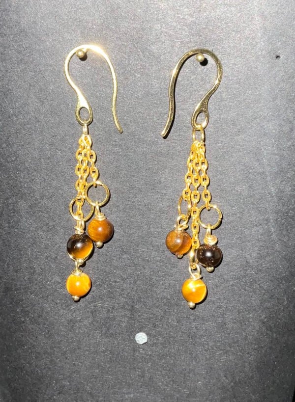 Tiger Eye Earrings